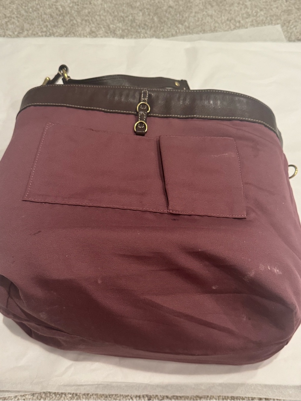 Coach Vintage Holiday Patchwork Tote - Picture 9 of 9
